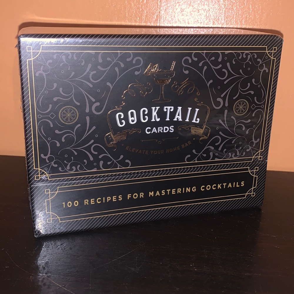 New Sealed - Cocktail Recipe Cards